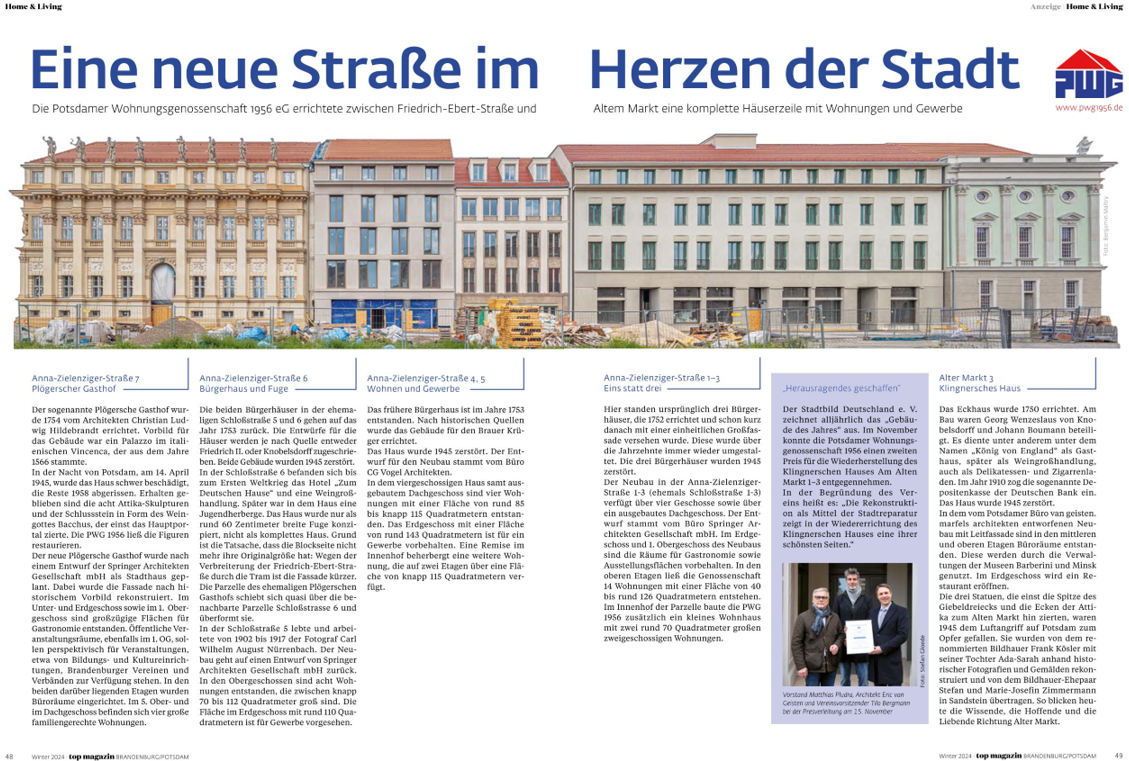 Neue Straße im Herzen der Stadt_TOP_Magazin