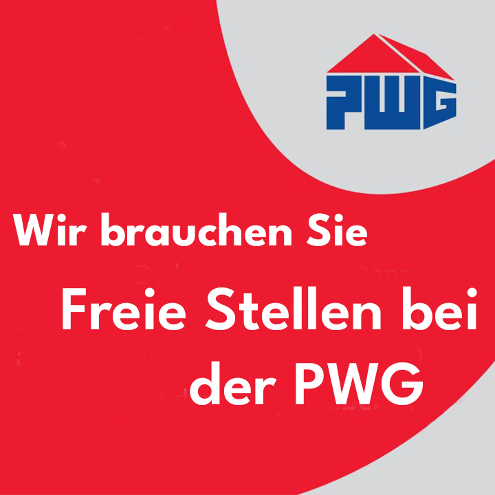 Freie Stellen bei der PWG