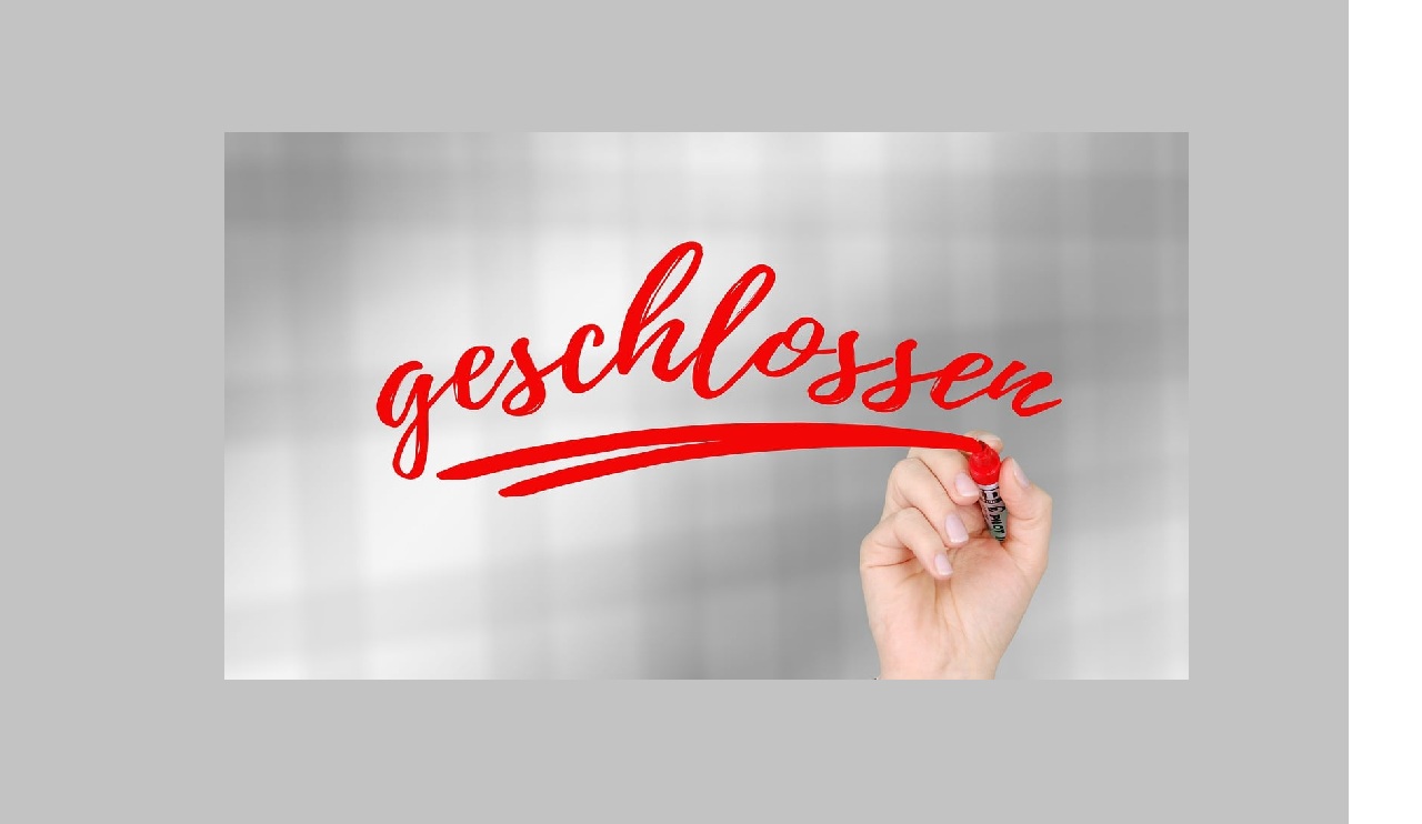 Betriebsruhe am Freitag, den 27.03.2026