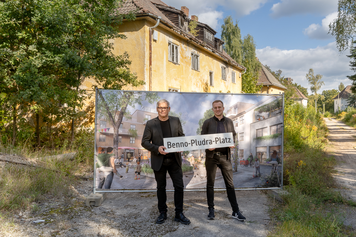 Mit Lütt Matten im Bergviertel