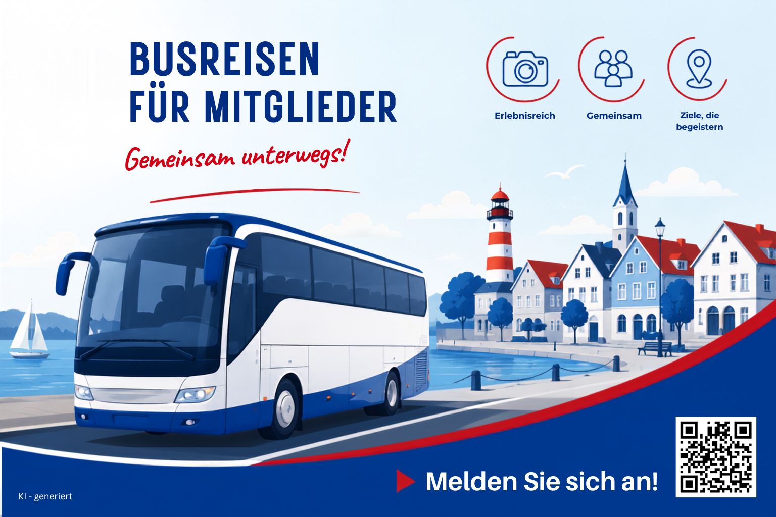 Für unsere Mitglieder geht es wieder auf Reisen