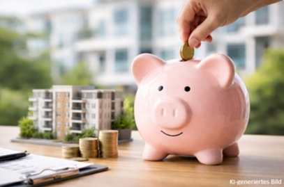 Sicher Sparen. Nachhaltig investieren. Gemeinsam Wohnen