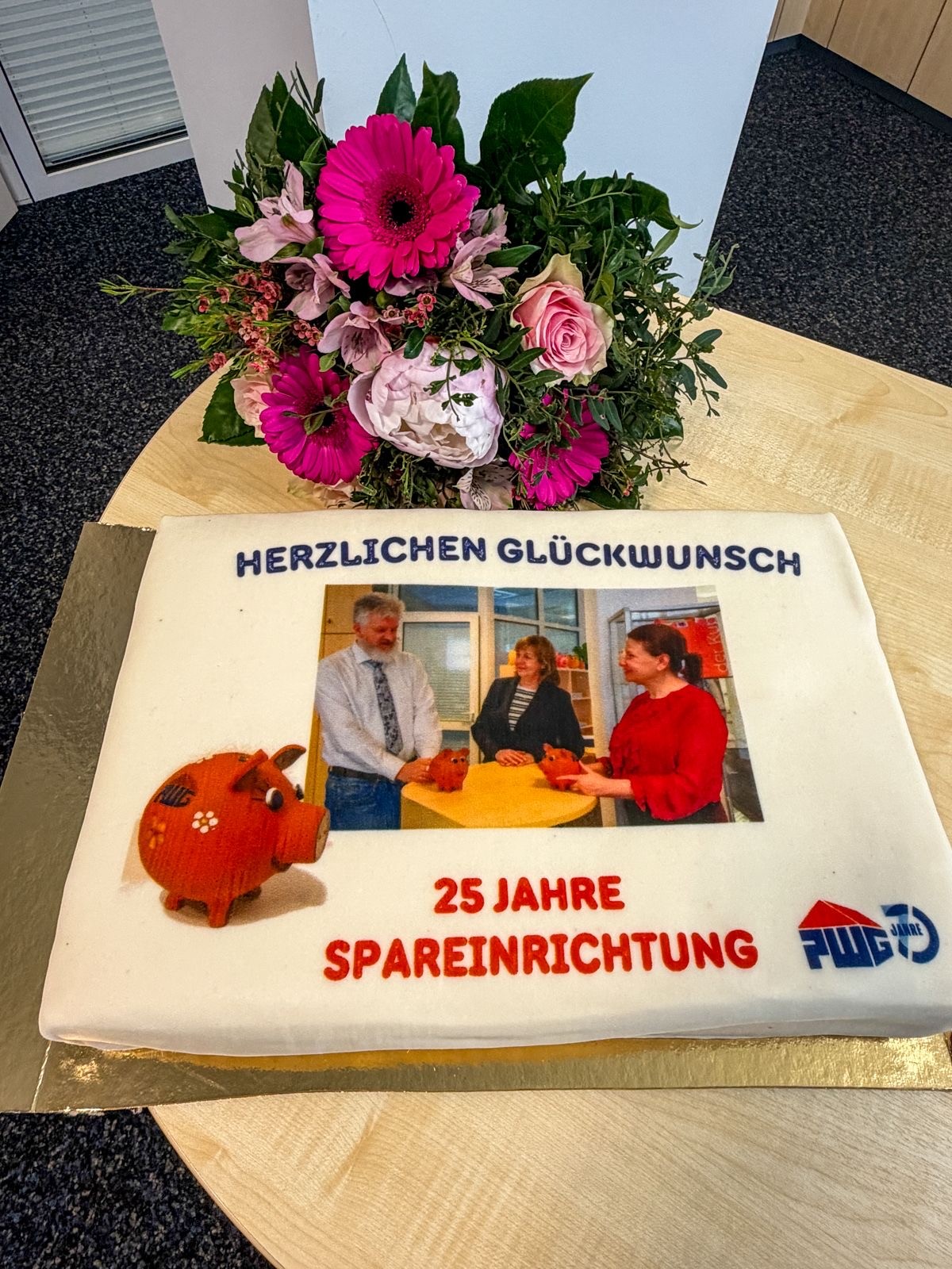 Das Jubiläum der Spareinrichtung